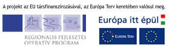 A projekt az EU társfinanszírozásávalm az Európa Terv keretében valósult meg.